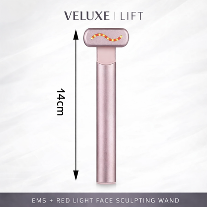 VELUXE LIFT™ – EMS Microcurrent & Red Light Facial Wand